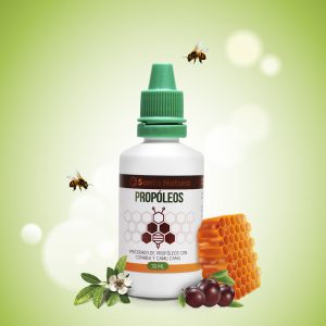 PROPÓLEOS CON COPAIBA Y CAMU CAMU